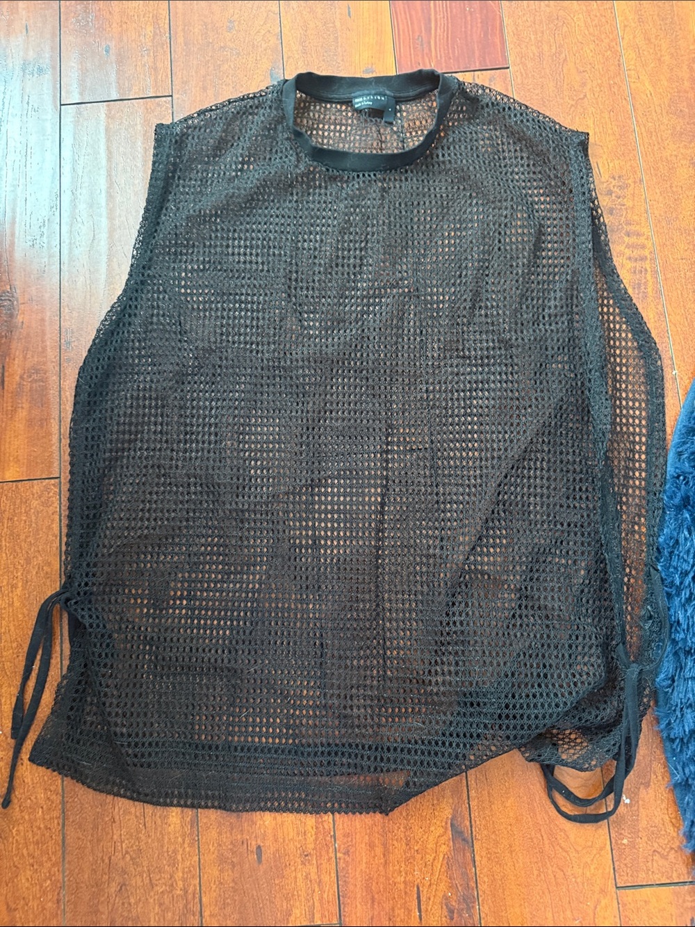 ASOS Black Mesh Tank Top